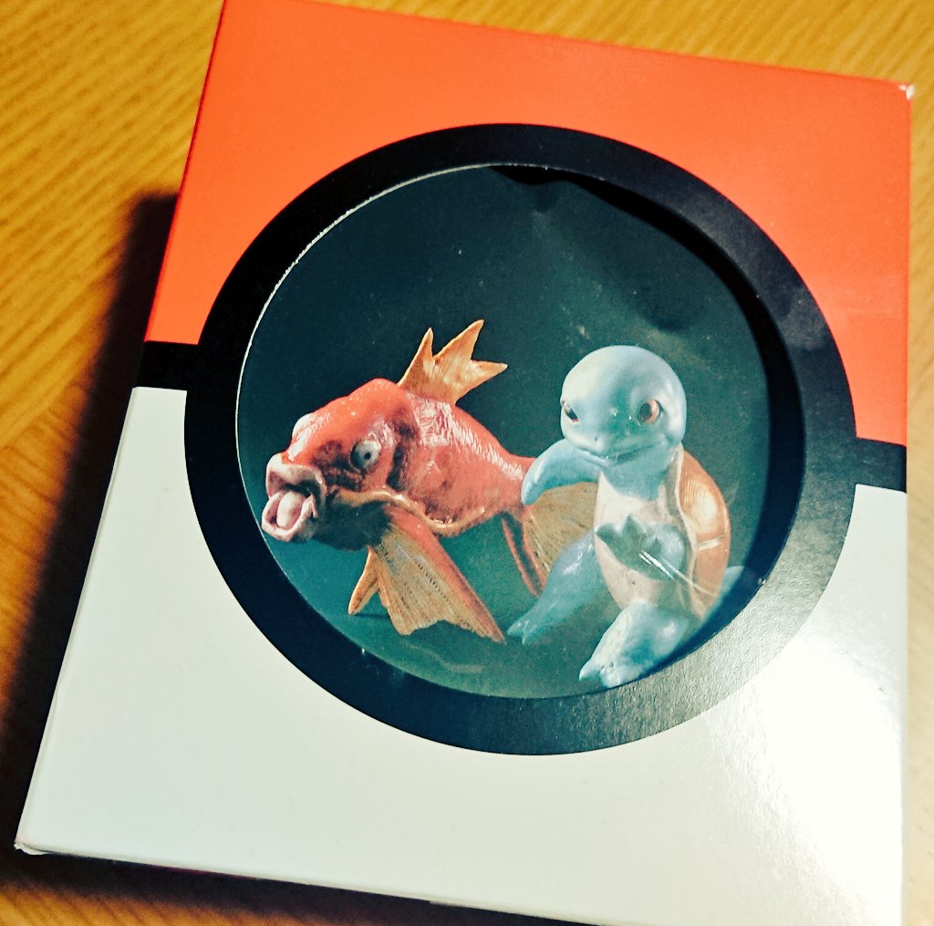 ポケモン×工芸展で購入したコーヒーを開封。今日から五日間、これでお仕事頑張るんだ！可愛い💕 https://t.co/4lmAJPq10P