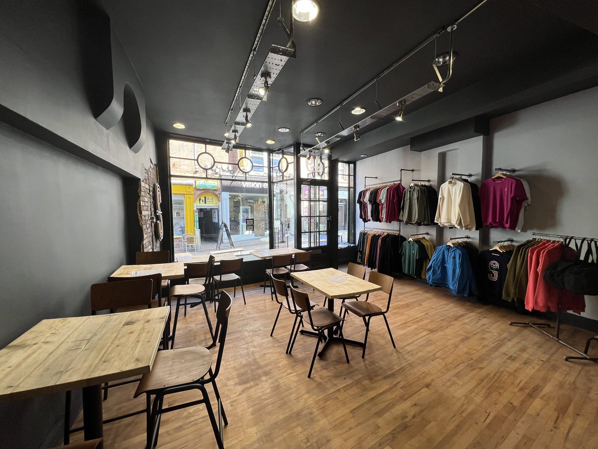 MrShaw75's tweet image. We are officially open. Much love #Derby #sadlergate

Clothing, Coffee, Craft Beer and music 🎶