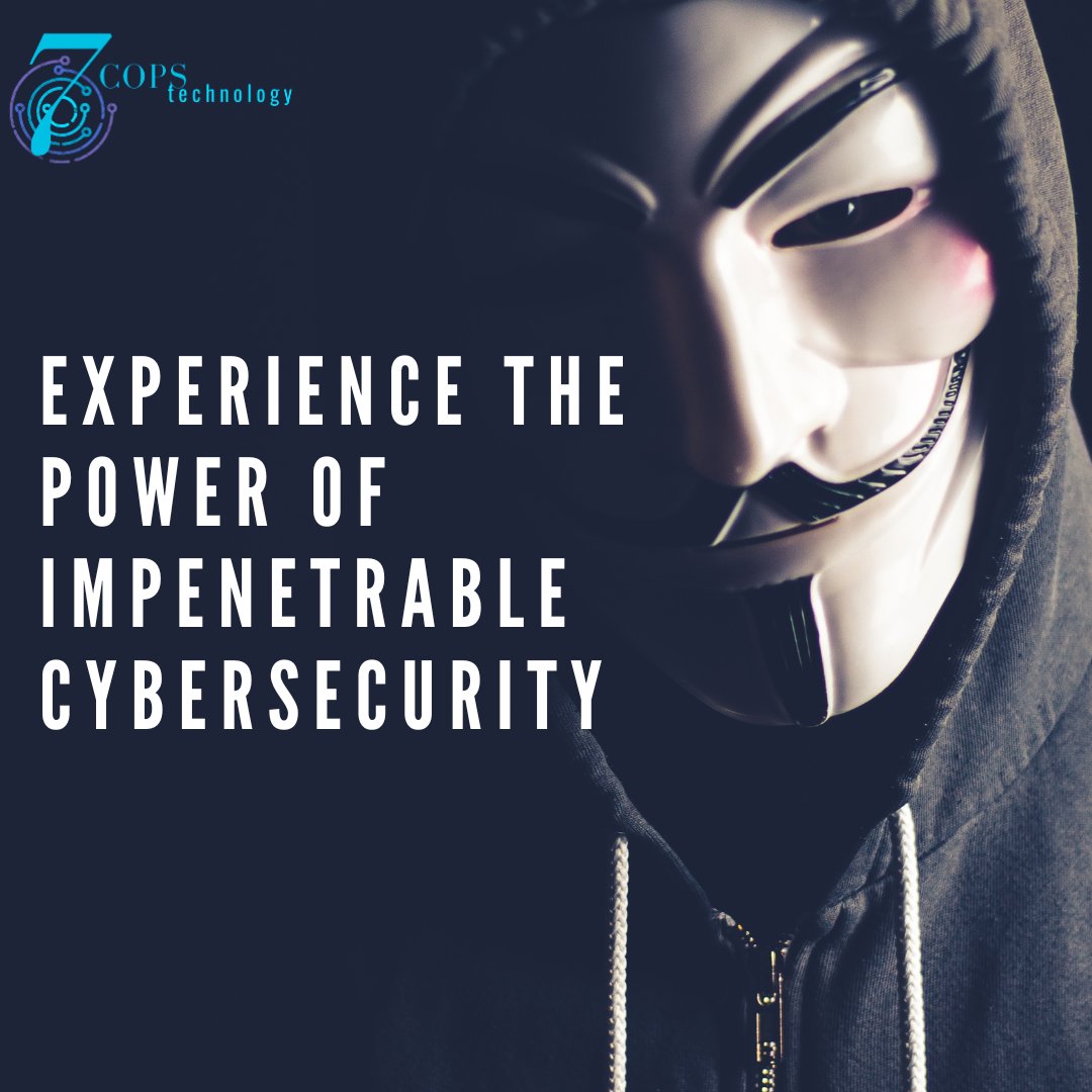 7CyberCopsTech's tweet photo. Stay Ahead of Cyber Threats with 7CC Technologies
#hacker_nikk #7cctech #7cybercopstechnologies #cybersecurity #hacking #security #technology #hacker #infosec #ethicalhacking #cybercrime #tech #linux #cyber #hackers #informationsecurity #cyberattack #programming https://t.co/EEbi8ikO53