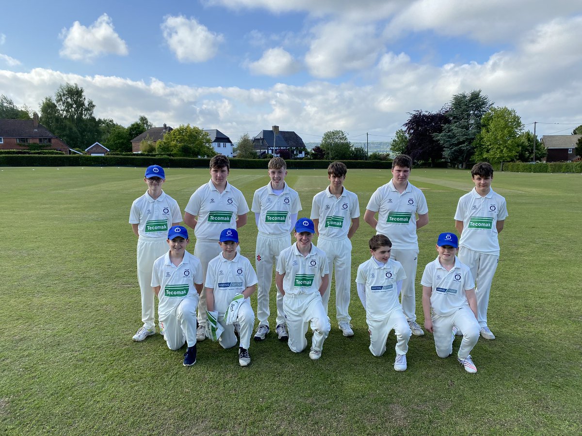 A fantastic win for the under 15s against Shoreham and Otford on Thursday night. Right down to the last ball!