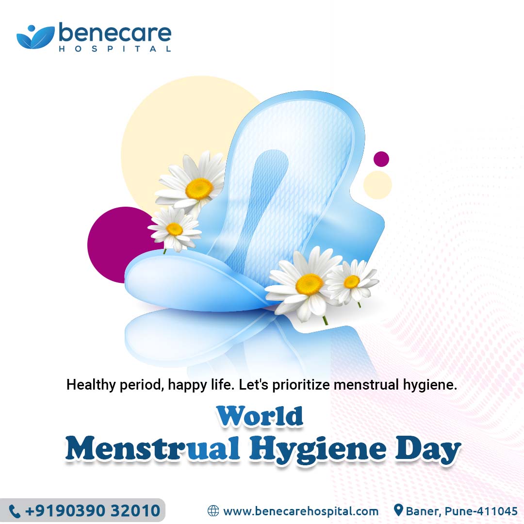 Promoting dignity, health, and confidence during menstruation.
𝐖𝐨𝐫𝐥𝐝 𝐌𝐞𝐧𝐬𝐭𝐫𝐮𝐚𝐥 𝐇𝐲𝐠𝐢𝐞𝐧𝐞 𝐃𝐚𝐲

#MHDay #PeriodPositive #EndPeriodShame #PeriodEquality #PeriodAwareness #PeriodsAreNormal #PeriodEducation #MenstrualHygiene #benecarehospital #pune