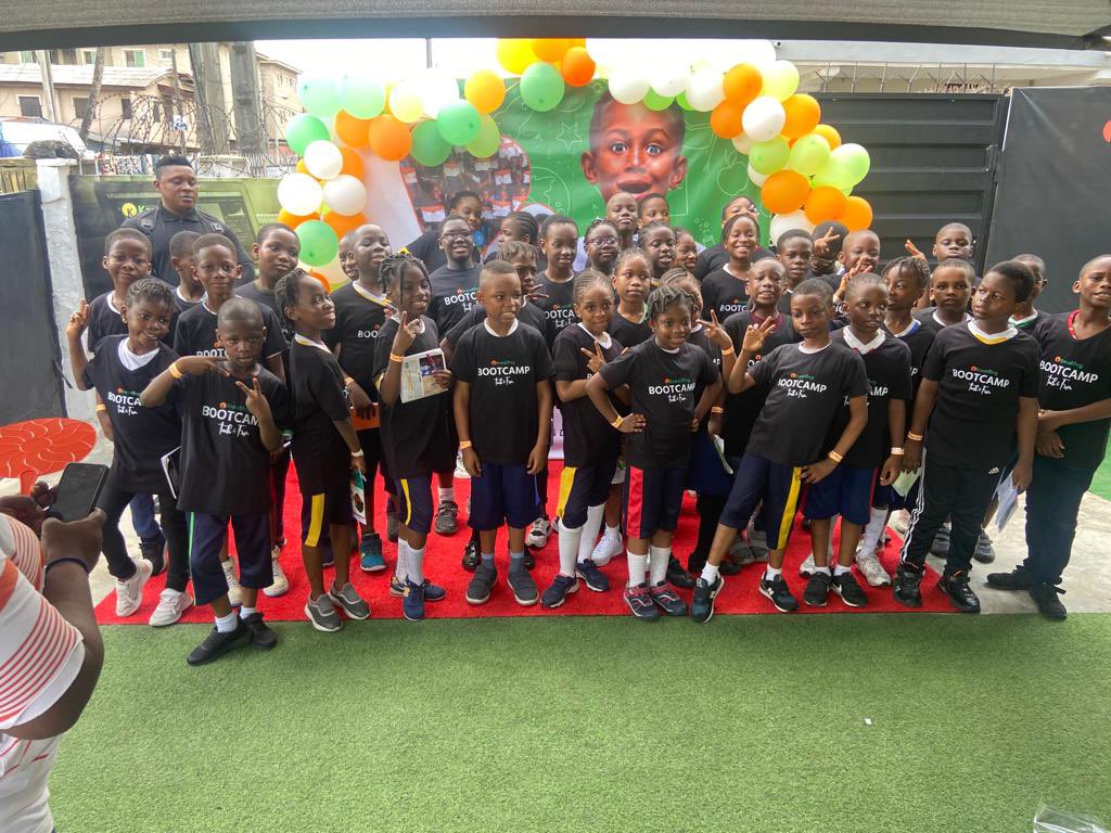 KreatengAfrica's tweet photo. Over 150 students, 1 unforgettable experience! ๐๐ก At our Kreateng Tech and Fun Bootcamp, we unleashed their creativity & unlocked the world of tech for the amazing children from various schools who attended our event. #childrensday #may27 #may #children #dele #nonso #kreateng https://t.co/Az1PIviv5Z