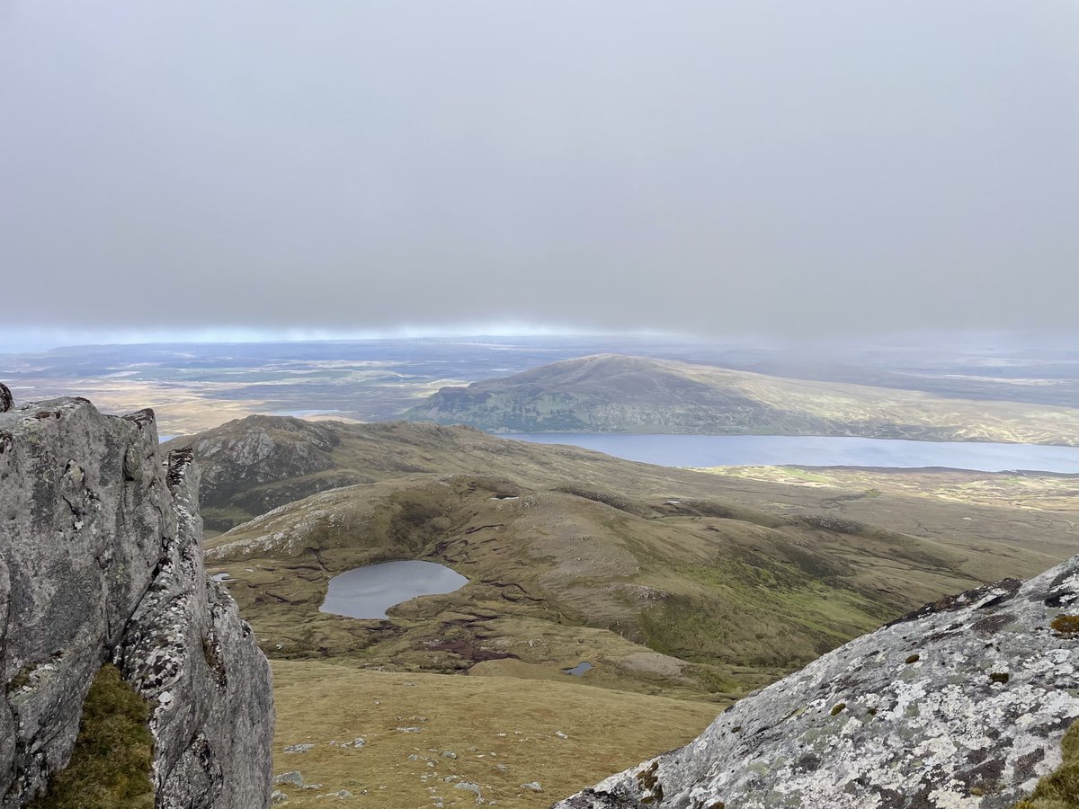 leecooper66's tweet photo. A day in the far north yesterday. The fabulous Ben Loyal (Corbett). Such a shame the clouds rolled in as the views were terrific 🙂 https://t.co/KN7Dqnyr8y