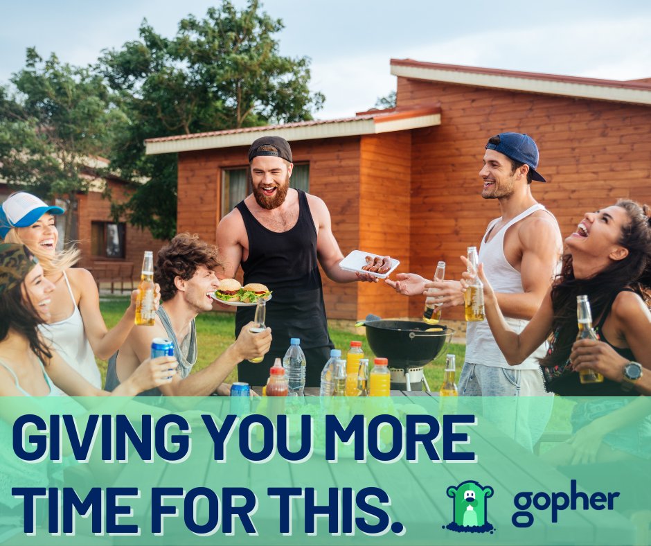 GopherMobileApp's tweet photo. Happy Memorial Day Weekend! 
. 
Spend less time running errands and more time making memories. Let Gopher handle the hassle so you can fully embrace the long weekend vibes! 🇺🇸💫 #Gopherit #MemorialDayWeekend https://t.co/s6mX0dMCKM