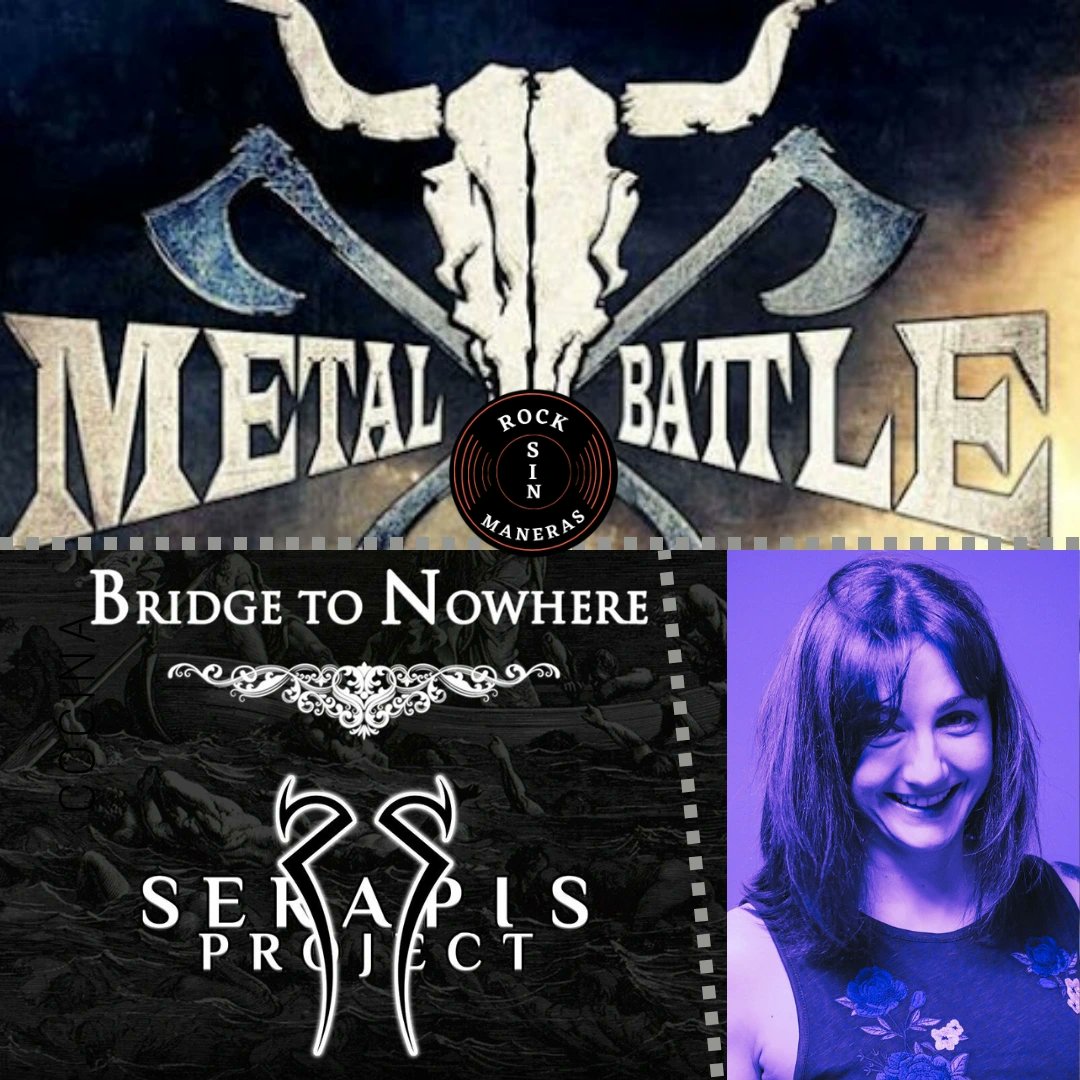 Este podcast está dedicado al METAL 🤘 Dale al PLAY 🤘

youtu.be/It9cLiqxAG4

INFO y presentación de l@s finalistas de <a href="/WOAMBspain/">METAL BATTLE SPAIN</a> #MetalBattle 

ENTREVISTAS a <a href="/btn_metal/">Bridge to Nowhere</a> y #serapisproject (via conexión telefónica con <a href="/krisvega_/">Kris Vega</a> ) 
El 17 de junio actuarán junt@s en Madrid 🤘