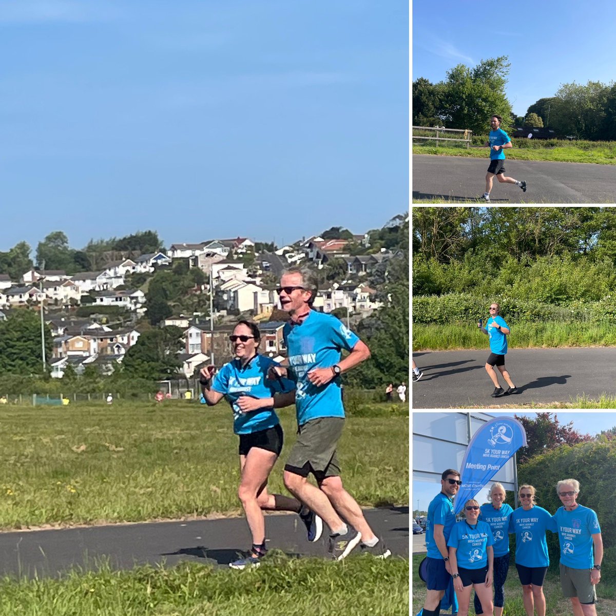 Reflecting today <a href="/Torbay5kyw/">Torbay 5k Your Way</a> about how lucky we are to have so many different members of staff from <a href="/TorbaySDevonNHS/">Torbay and South Devon NHS Foundation Trust</a> championing <a href="/cancer5kYourWay/">5k Your Way, Move Against Cancer</a> <a href="/MOVEcharity/">MOVE AGAINST CANCER Charity</a> 💙#radiologist #radiographer #surgeon #oncologist #chemotherapynurse