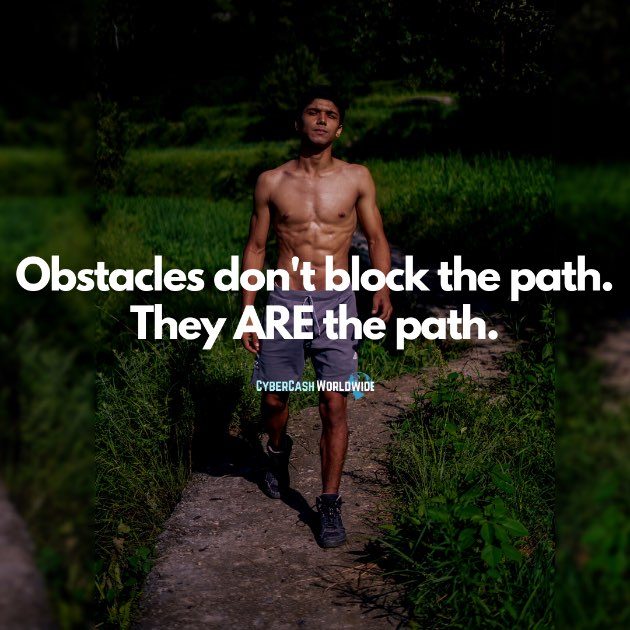 Obstacles don't block the path. They ARE the path.
#myownrecord #obstacles #getoverit #keeptryinghard #thatslife