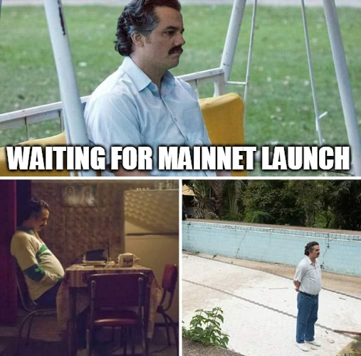 Waiting for mainnet be like... 😭 Come on devs, we are counting on you⌛