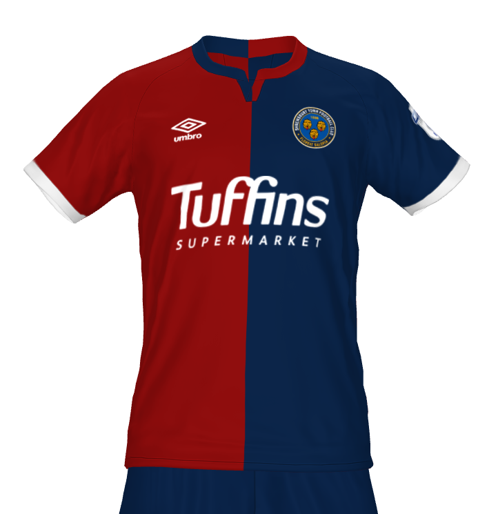 AllConceptKits👕 on Twitter "🔴🔵//CONCEPT Retro Shrewsbury Home Shirt