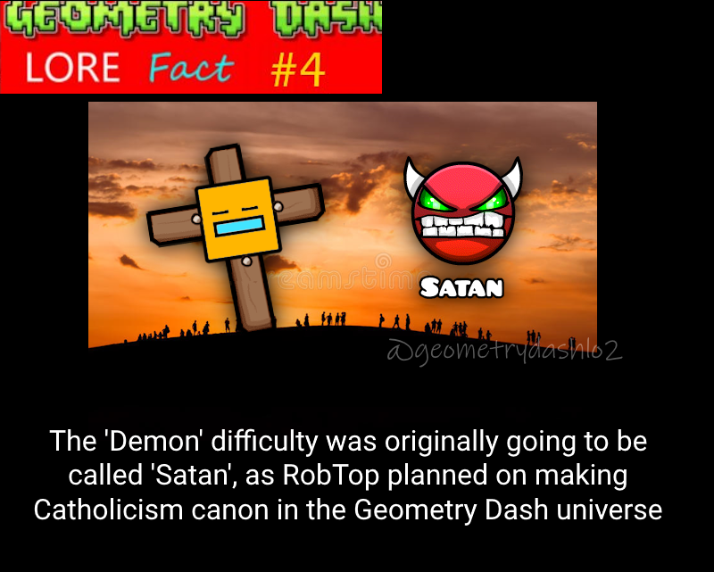 Daily Geometry Dash Lore & Facts! #4