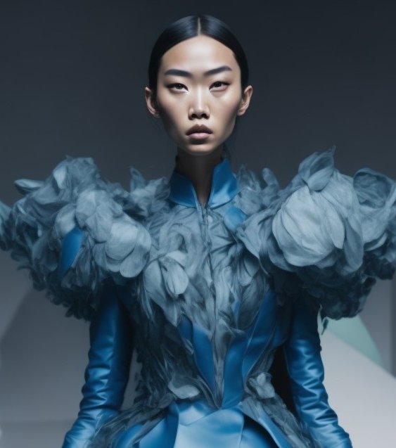 A little more work with AI, when you start working with AI, it's hard to stop :) #aigenerated fashion look for #fashionai challenge #earth by Fashion AI and The ALANA  <a href="/alana_xyz/">ALANA</a>  Project <a href="/alana_xyz/">ALANA</a>