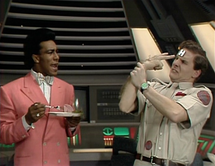 'What is this? Cabaret? Entertainment while you eat?'

#RDPOTD📸  #RedDwarf