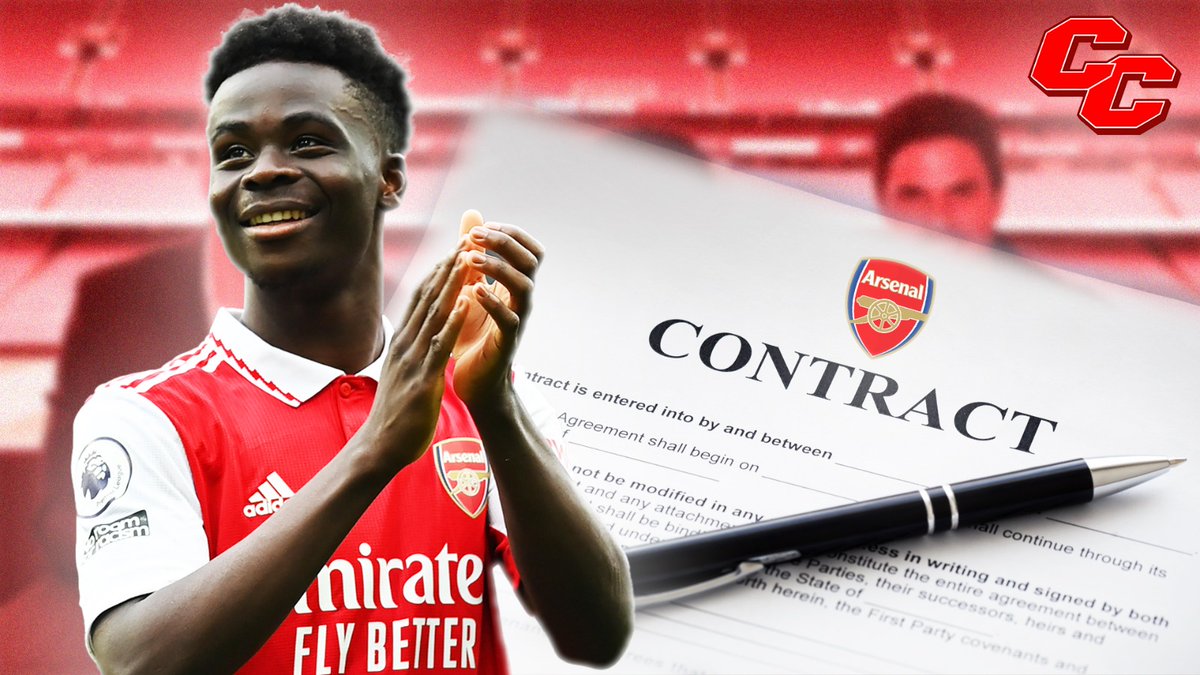🚨NEW VIDEO ALERT🚨

Bukayo Saka Signs NEW Arsenal Contract 

#Arsenal #AFC #BukayoSaka 

WATCH HERE: youtu.be/yum_YaaHet8 

LIKE - COMMENT - SHARE - SUBSCRIBE