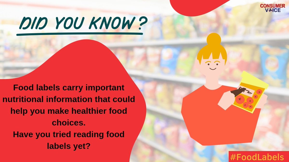 ConsumerVoiceIn's tweet photo. Don't be fooled by the packaging! Always read the food labels before buying any packed food product. This will help you make informed choices and avoid unhealthy ingredients. #FoodLabels #Consumers #ReadFoodLabels https://t.co/OcT2zQvBFB