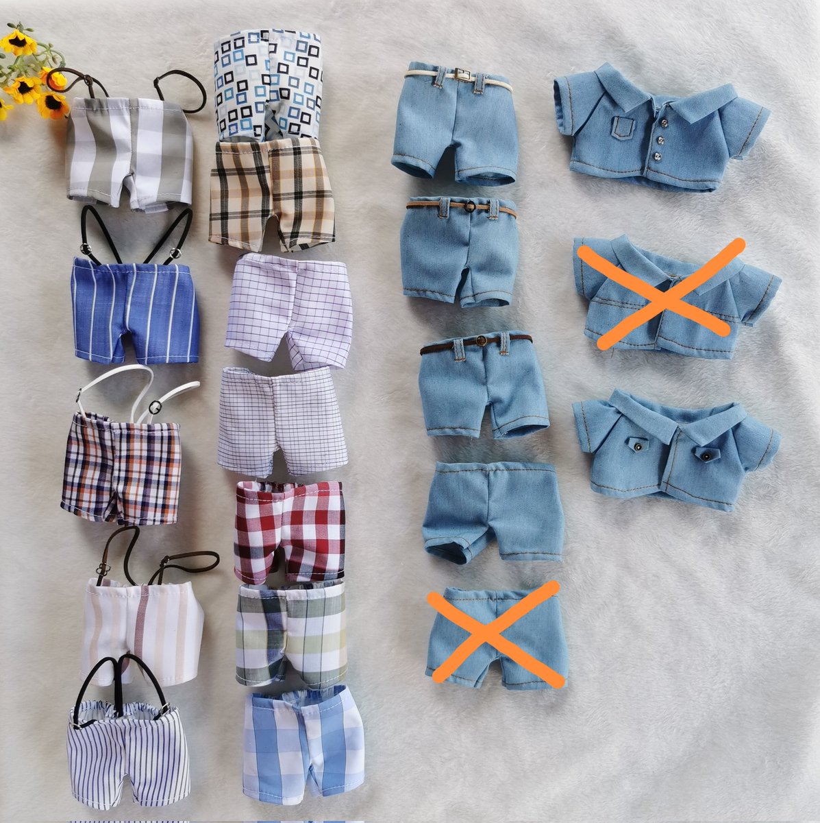 JCP_OP's tweet photo. พร้อมส่งชุด #ตุ๊กตา20cm 

กางเกง​ = 50​฿
มีเข็มขัด/เอี๊ยม​ = 70฿
เชิ้ตขาว =  60฿
เสื้อโค้ท = 100-120฿
โปร​ 🎉🎉🎉 ซื้อครบ300฿ ส่งฟรีค่าา

#ชุดตุ๊กตา20cm #ชุดตุ๊กตาพร้อมส่ง #ชุดตุ๊กตา #ตุ๊กตาexo #ตุ๊กตาบังทัน #ตุ๊กตาป๋อจ้าน  #ตุ๊กตาแฟนซี #ตุ๊กตาblackpink https://t.co/Clvb6FymVT