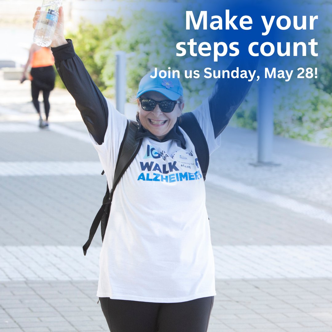Tomorrow is Walk Day  🥳👟 Join us May 28th at 12pm as we celebrate the campaign and honour those in our province affected by dementia. For more information or to register, go to walkforalzheimers.ca