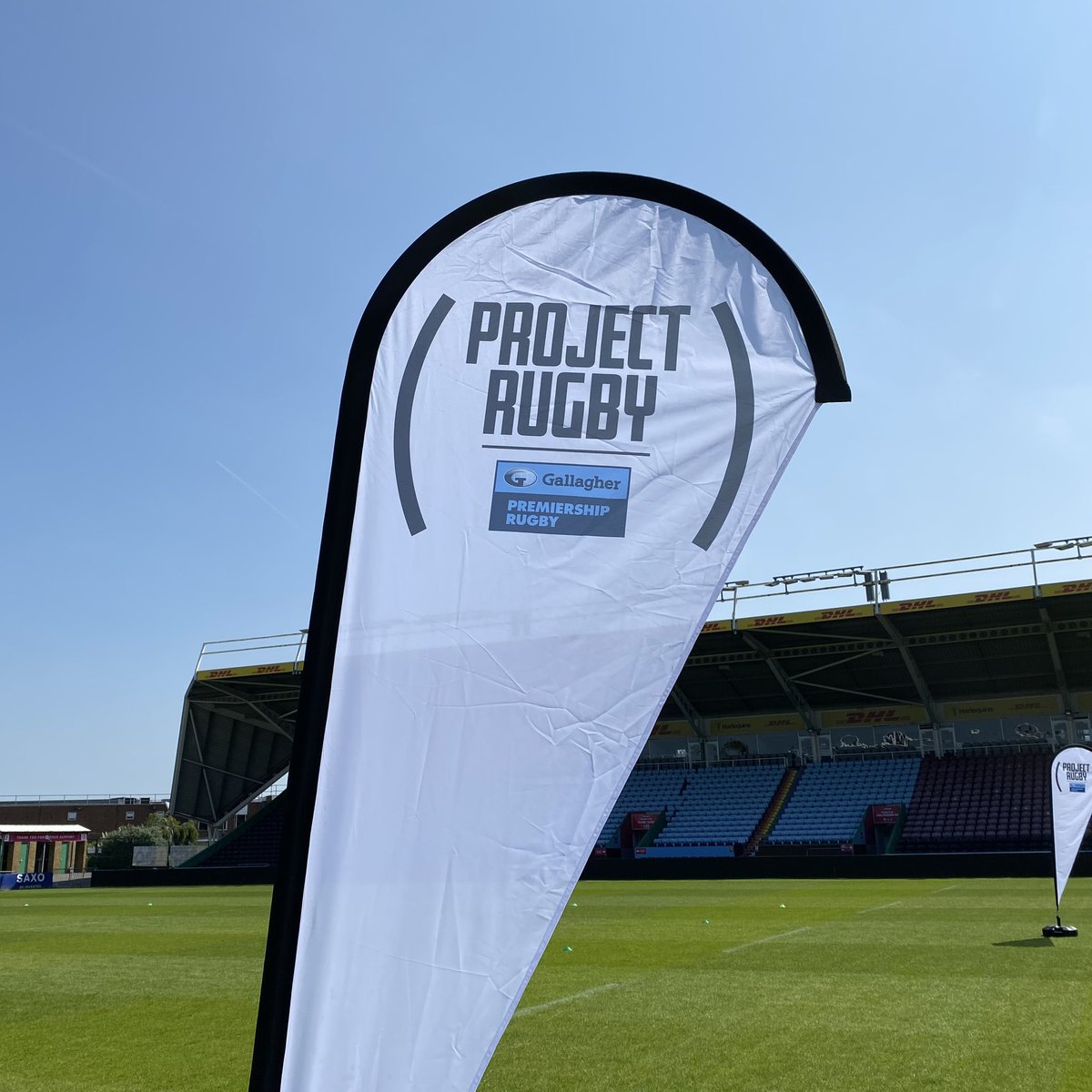 GallagherUK's tweet image. We are at the Stoop getting ready for a great #ProjectRugby event! 

#GallagherPrem #YourTrustedInsuranceBroker
