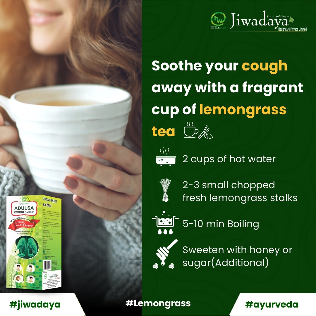 Find relief and calm with a steaming cup of lemongrass tea! 🍵✨ Soothe your cough naturally and enjoy the invigorating aroma of fresh lemongrass. 🌿💚 🛍️ You can buy it on Amazon or at your nearest healthcare store. 🛒 Link: amzn.eu/d/hcMRIRM