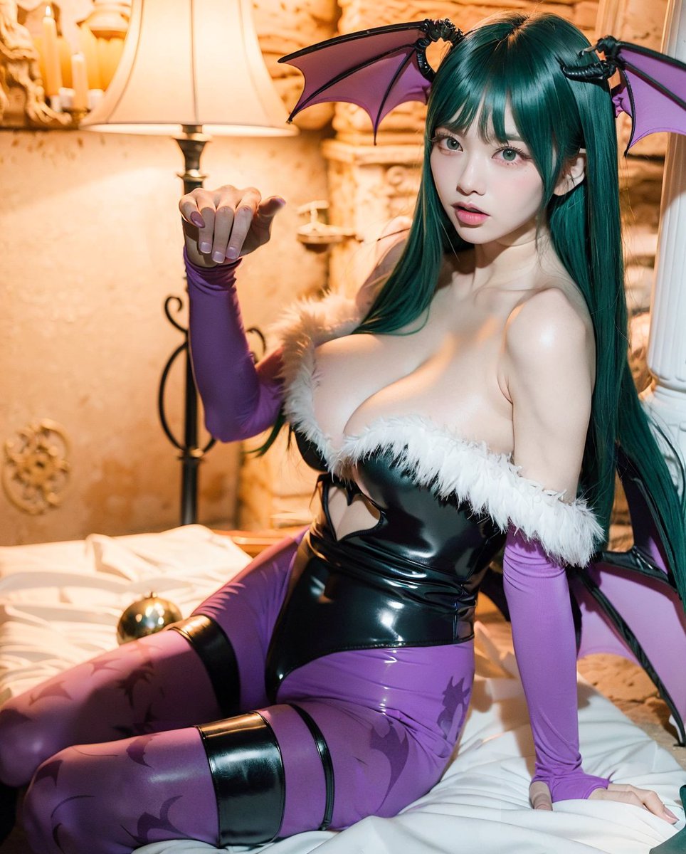 CosplayAidol's tweet photo. 一緒に遊びましょうか？Won't you come play with me?...
#morriganaensland #explore #beauty #beautiful #blogger #cosplay #gamecosplay #darkstalkers #videogames #cosplayer #cosplaygirl #share #ヴァンパイア #カプコン #Capcom #CapcomCosplay #stablediffusion #aiart #digitalart https://t.co/hwDIBWxzeG