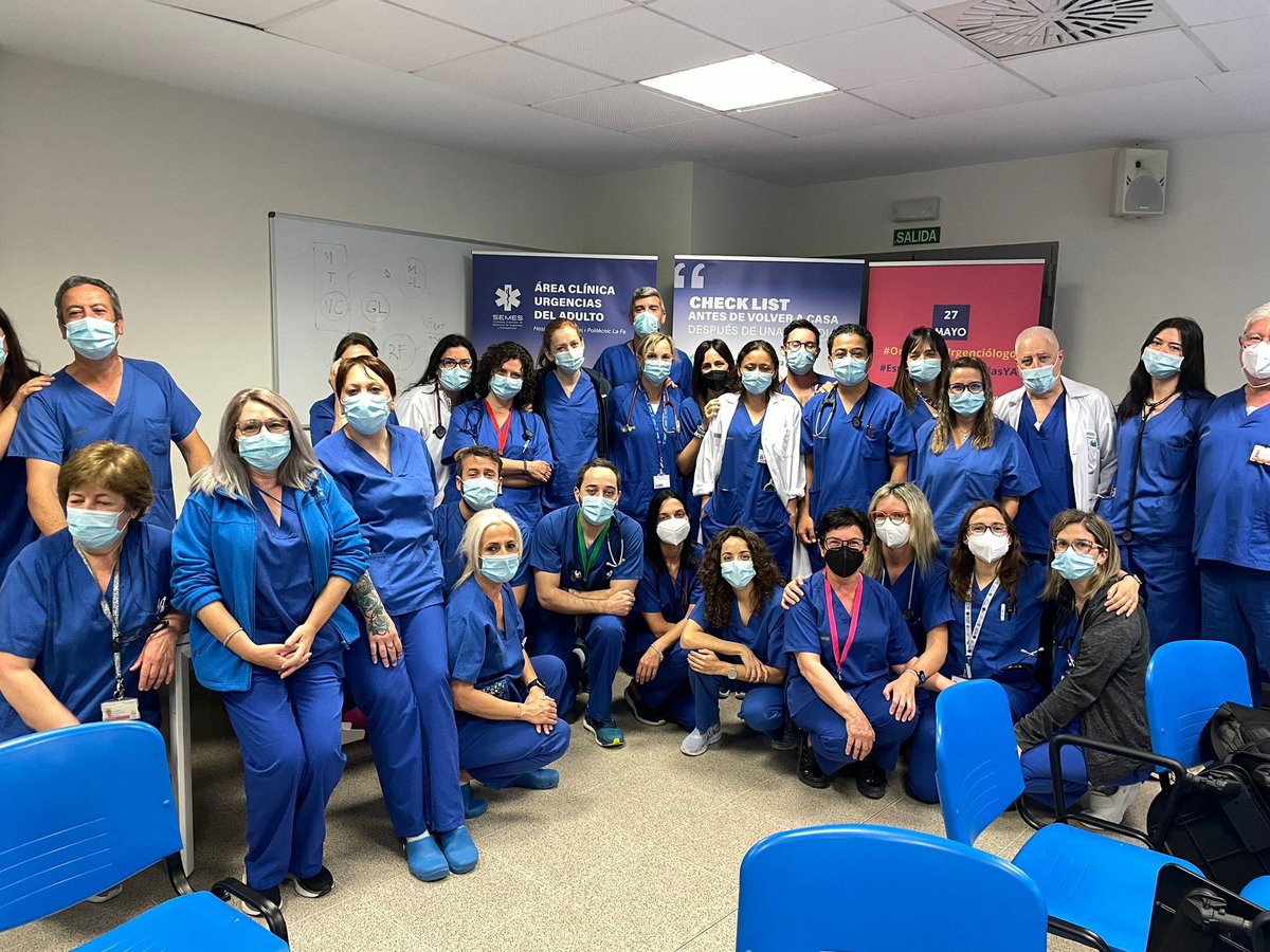 Feliz día de nuestra Especialidad desde @HospitalLaFe “Tu seguridad,nuestra prioridad” #orgullodeurgenciologa #EspecialidadUrgenciasYA @SEMES_CV @SEMES_