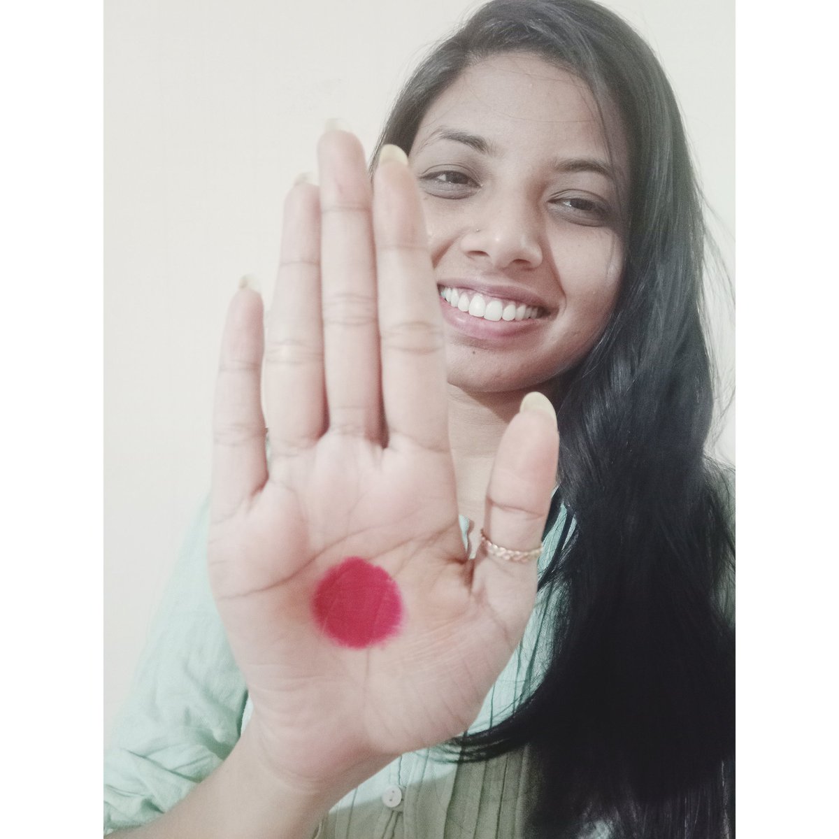 I took the #RedDotChallenge to show my support towards #CGForPeriods🔴

Menstruation is a natural cycle of strength and resilience. Let's break the silence, end the stigma, and empower women!

#MHDay2023 @UNICEFIndia