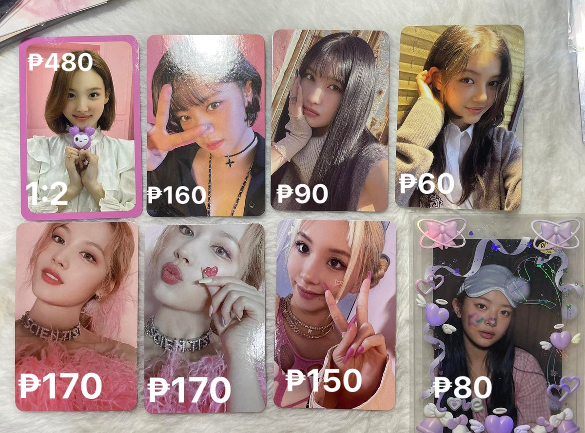 lexyy_berry's tweet photo. #berryyy_sells

wts lfb

₱ 1,340 if set

❗️❗️can tingi
— onhand 
— rfs: will focus on chae pcs
- good condi
🍓payo 

🏷️: twice fol rtb chaeyong chae nayeon digipack jeongyeon momo sana jihyo mina tzuyu pob twice momo new jeans weverse Danielle nayeon laburi pc https://t.co/oFLaT57dyB