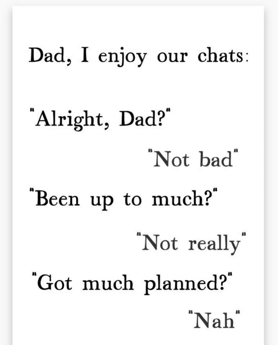 Dad chats.
#fathersday #fathersdaycards
 thortful.pxf.io/Ry7EYN