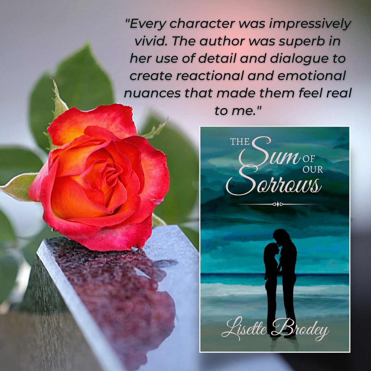THE SUM OF OUR SORROWS

'This book was so much more than a story about #grief. It’s a beautiful coming-of-age tale and a love story that escalates in ways I never expected.' 💔

mybook.to/Sorrows 📘

#comingofage 🌊 🌓 #KU