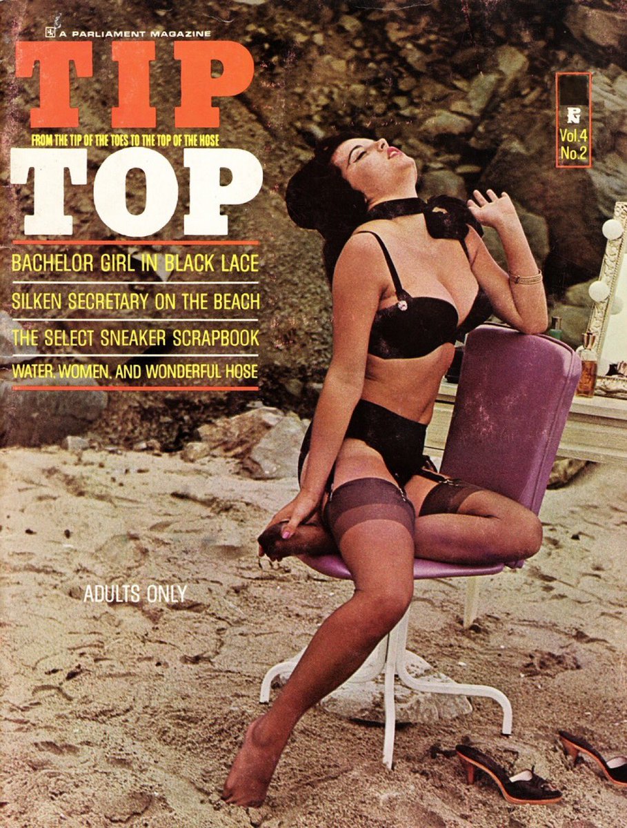 SardaxS's tweet photo. Ah Top-top , the No 1 stocking and leg fetish magazine. 
I remember in the late 70s waiting eagerly for its publication and 
stealthily picking it out at the local newsagent. https://t.co/YyPqXn5eAA