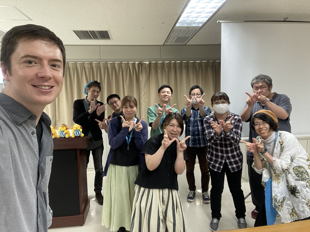 KaitoHanamori's tweet photo. 札幌でも WordPress の20周年をお祝いしました🎉🎂数年ぶりに現地で人とお会いして記念できて嬉しかったです😁 #WP20JP
We celebrated #WP20 in Sapporo, Japan ✨ https://t.co/3yIXc5DJzu