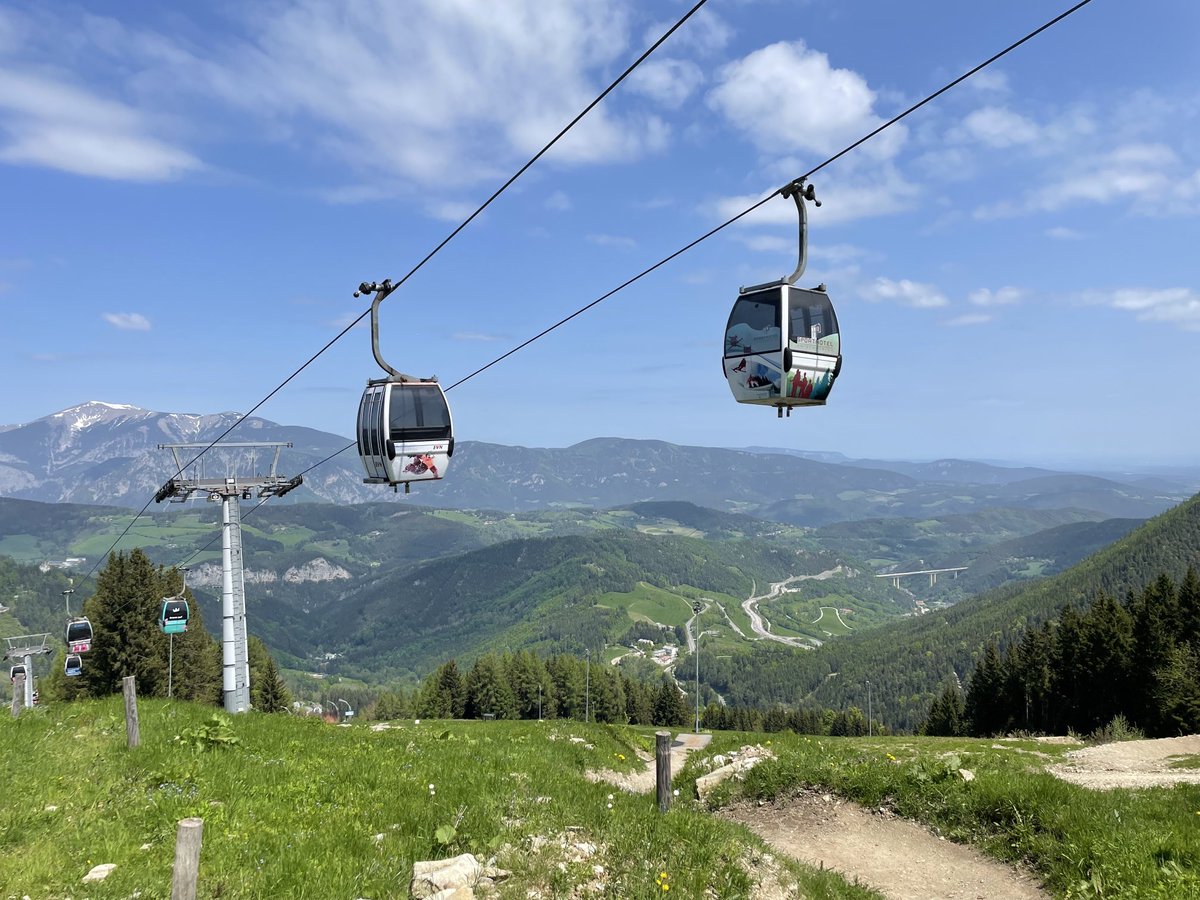 Gondelbahn Hirschenkogel 😎 #hirschenkogel #semmering #niederoesterreich