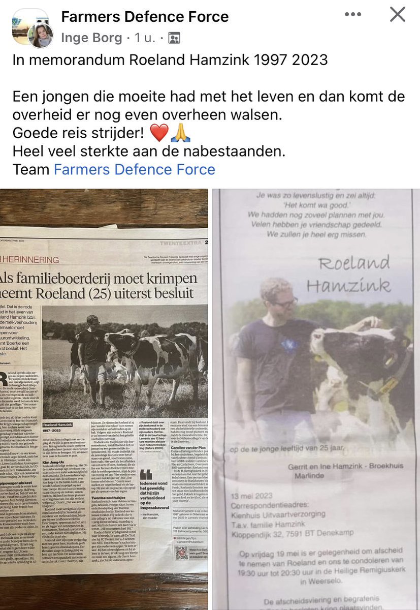 Dit raakt mij duizend maal meer dan de de neptranen van Kaag.