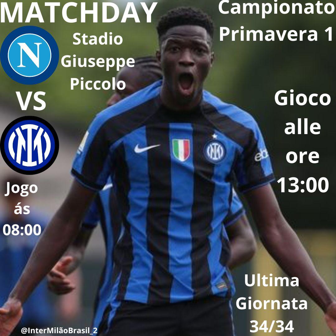 ULTIMO MATCHDAY PRIMAVERA 1🔵⚫👊

Hoje pela última vez o time Primavera da Inter entra em campo vs o Napoli.

#InterPrimavera #NapoliInter #CampionatoPrimavera1 #InterYouth #Inter