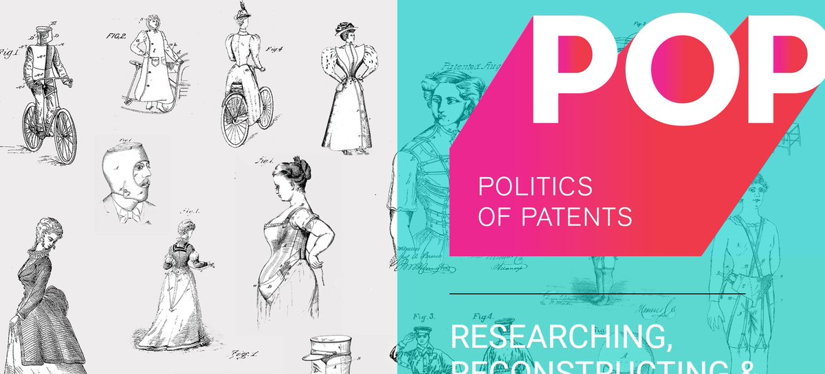 Still one of my fav projects - The Politics of Patents. What can clothing inventions tell us about citizenship? politicsofpatents.org @POPinvention