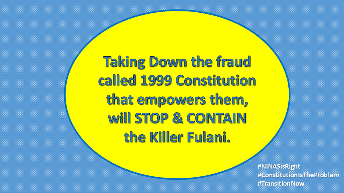 NdidiUwechue's tweet photo. #Nigeria…
#NINASisRight #ConstitutionIsTheProblem #TransitionNow #EndSARS https://t.co/8mrAwDbs1S