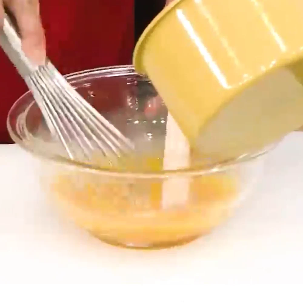 プリンのカラメルソースを作った後は、お鍋を洗わずに使おう‼