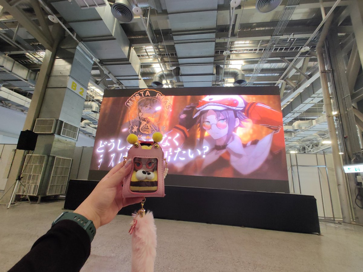 ac76912's tweet photo. 【簡單紀錄見面會記得的內容】

首先是三人各自介紹
咪直接用中文說「我是Mysta Rias」
老惡魔則是用中文說「大家好，我是Vox akuma」之類的
介紹完就是訪談
是事先收集的問題 https://t.co/SauYLwALnI