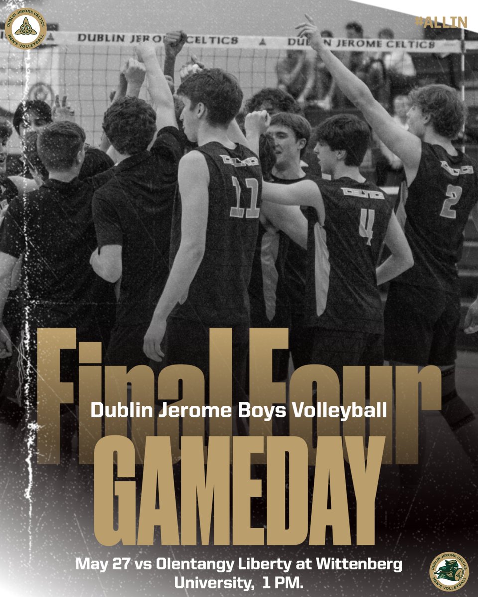 DJHSMenVB's tweet photo. Final Four - Game Day!  
Let's Go Celts!  
#ALLIN 
🎟️https://t.co/avIwO1l4qL
📺https://t.co/pzEwBXuC53 https://t.co/eqCciHRwd1