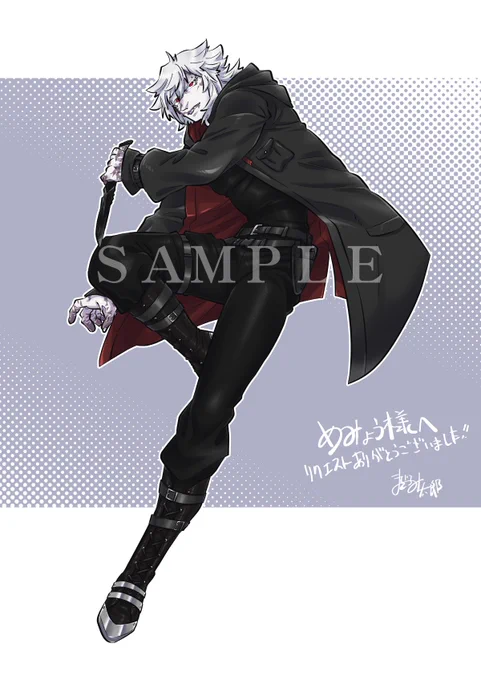 スケブ、リクエスト受付中です! こちらはこれまでに描かせていただいた二点。 