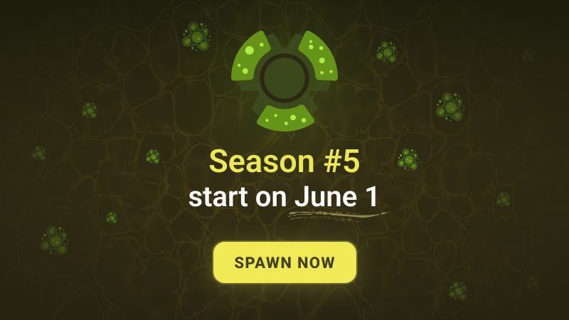 Season #5 is open! Join now and place your spawn in the new seasonal world. The game starts on June 1st. screeps.com/forum/topic/32…