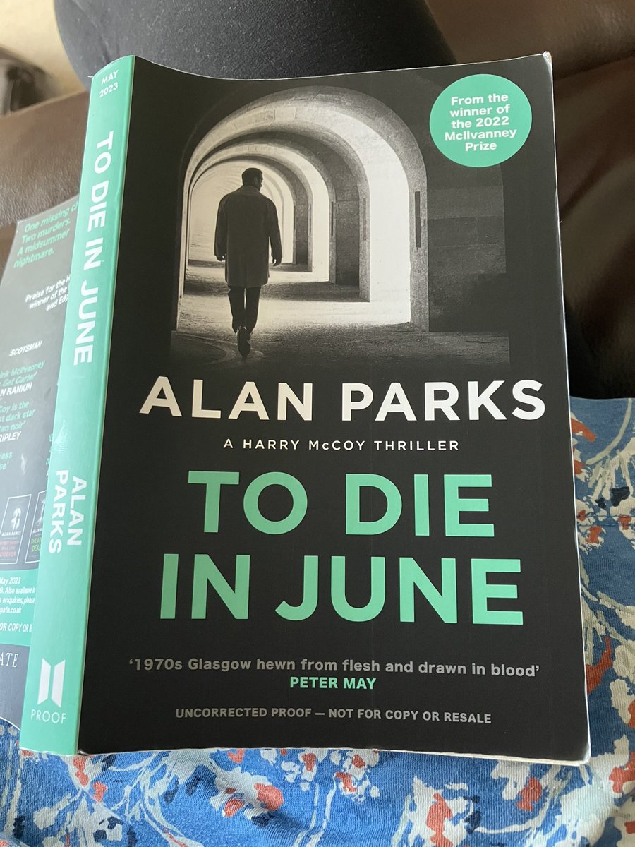AboutGassing's tweet photo. I love @AlanJParks - I’ve got Mr Intensive Gassing to thank for getting me into his books! Thrilled to be on the #blogtour @RandomTTours next month but for today #ToDieInJune is #BookOfTheDay - if you’ve not met Harry McCoy yet you are in for a treat!! https://t.co/tSEYliUdBK