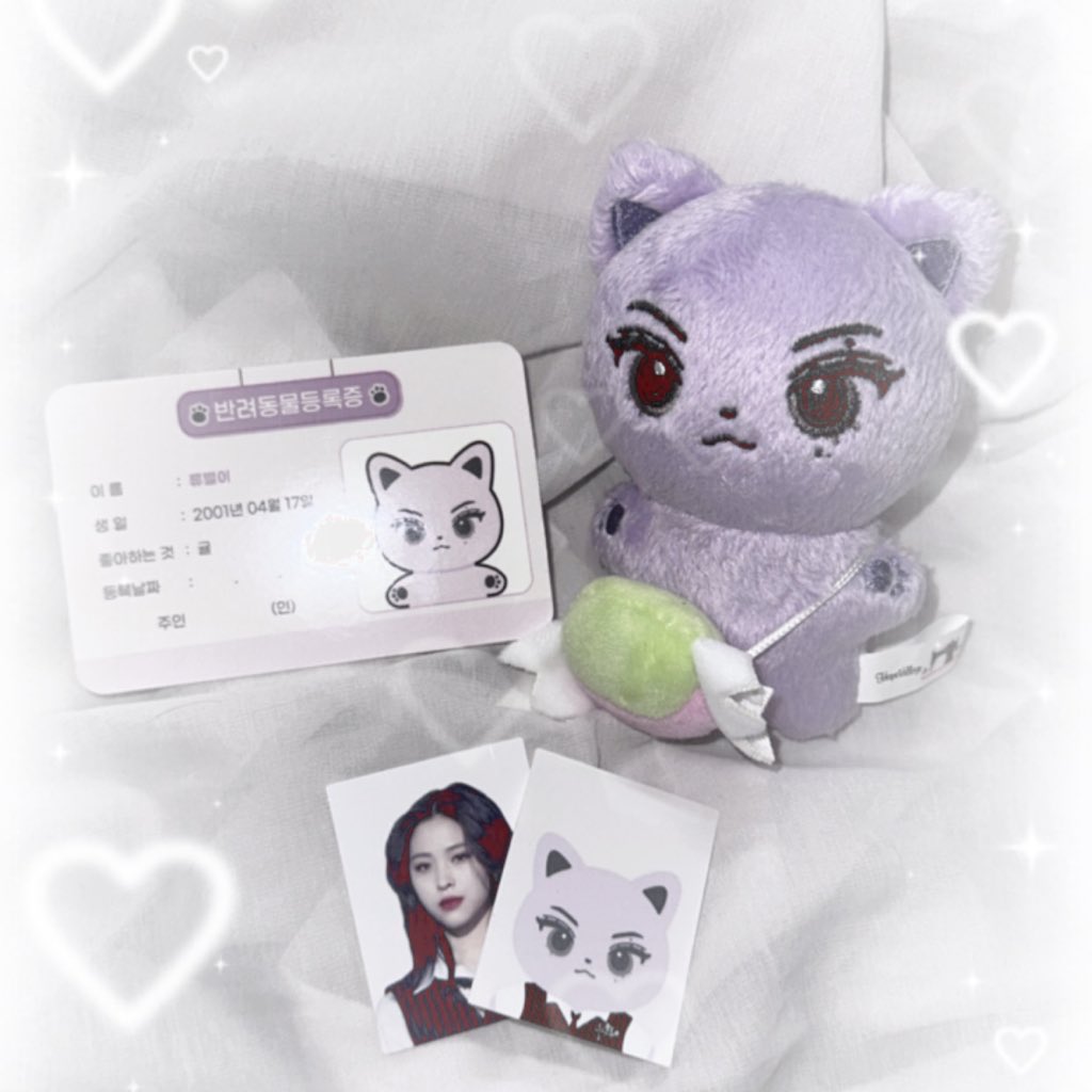 <a href="/Ryubyeol0417/">류별이🐱</a> 님🌼
너무 귀여운 류별이 드디어 우리집에 왔다ㅏㅏ!! 사탕가방에 있는게 너무 귀여워서 어떡하지ㅠㅠ
정말정말 감사합니당🫶