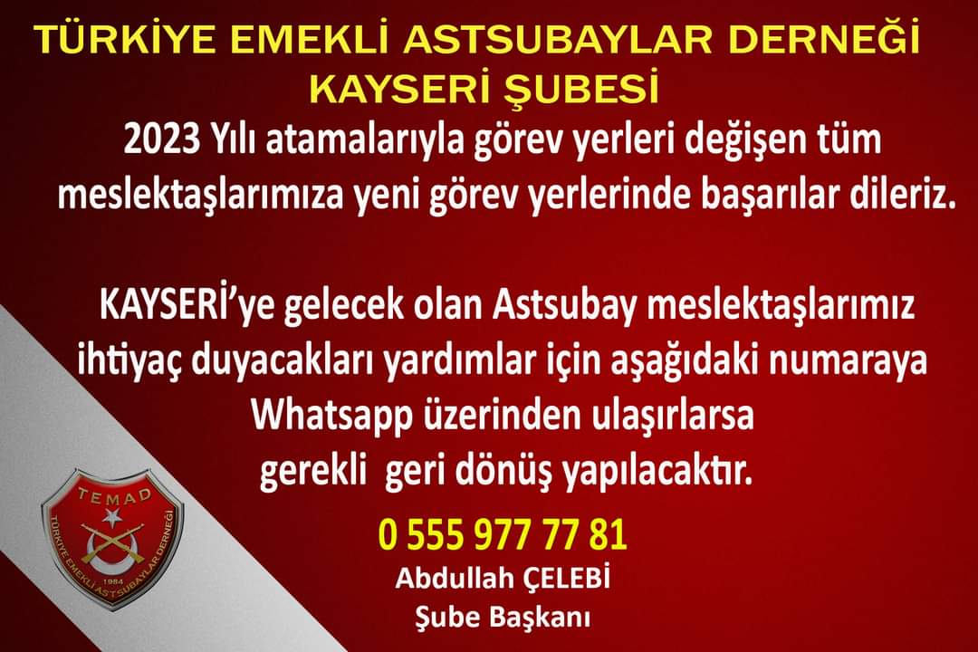 Gerekli herkese ulaşabilmesi için lütfen RT yapınız.