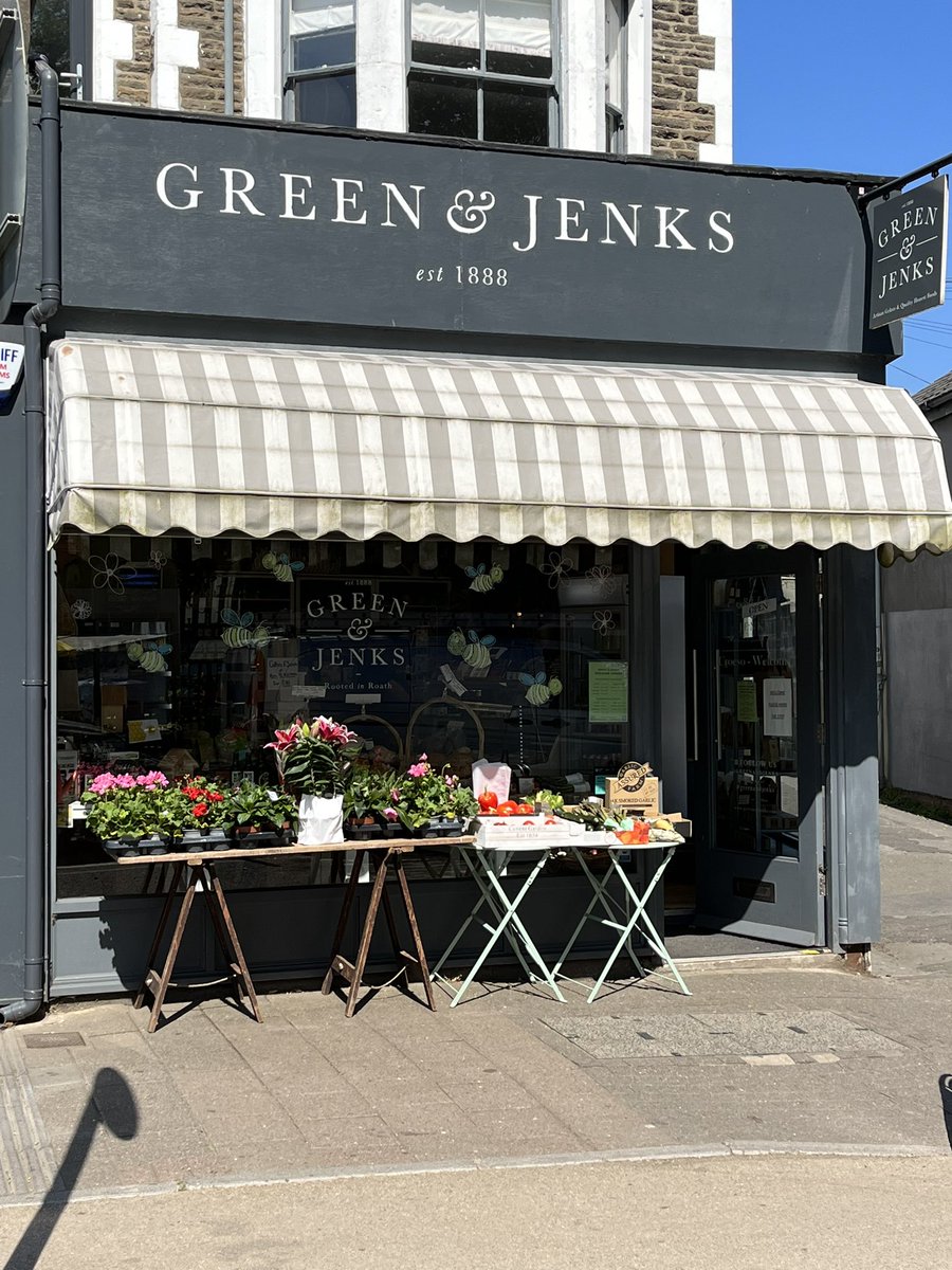 <a href="/greenandjenks/">Green & Jenks</a> is the prettiest shop on wellfield Rd ❤️