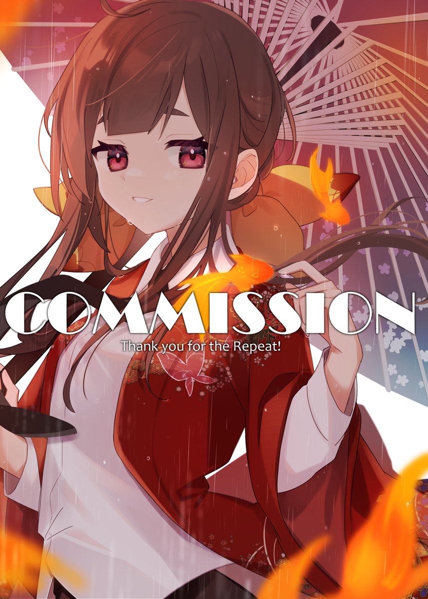 「Commission #Skeb ご依頼ありがとうございました!」|▽（修行僧）のイラスト