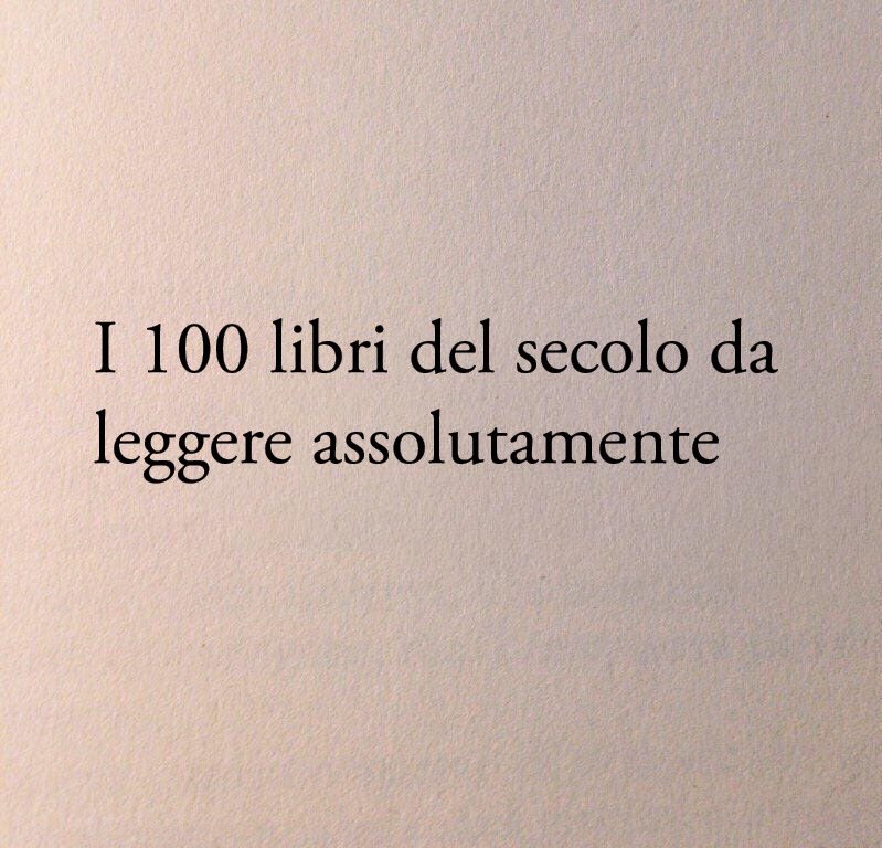 Secondo il quotidiano parigino Le Monde, questi sono i 100 libri migliori del XX secolo da leggere assolutamente. Siete d’accordo? 1. Lo straniero, Albert Camus 2. Alla ricerca del tempo perduto, Marcel Proust 3. Il processo, Franz Kafka 4. Il piccolo principe, Antoine de…