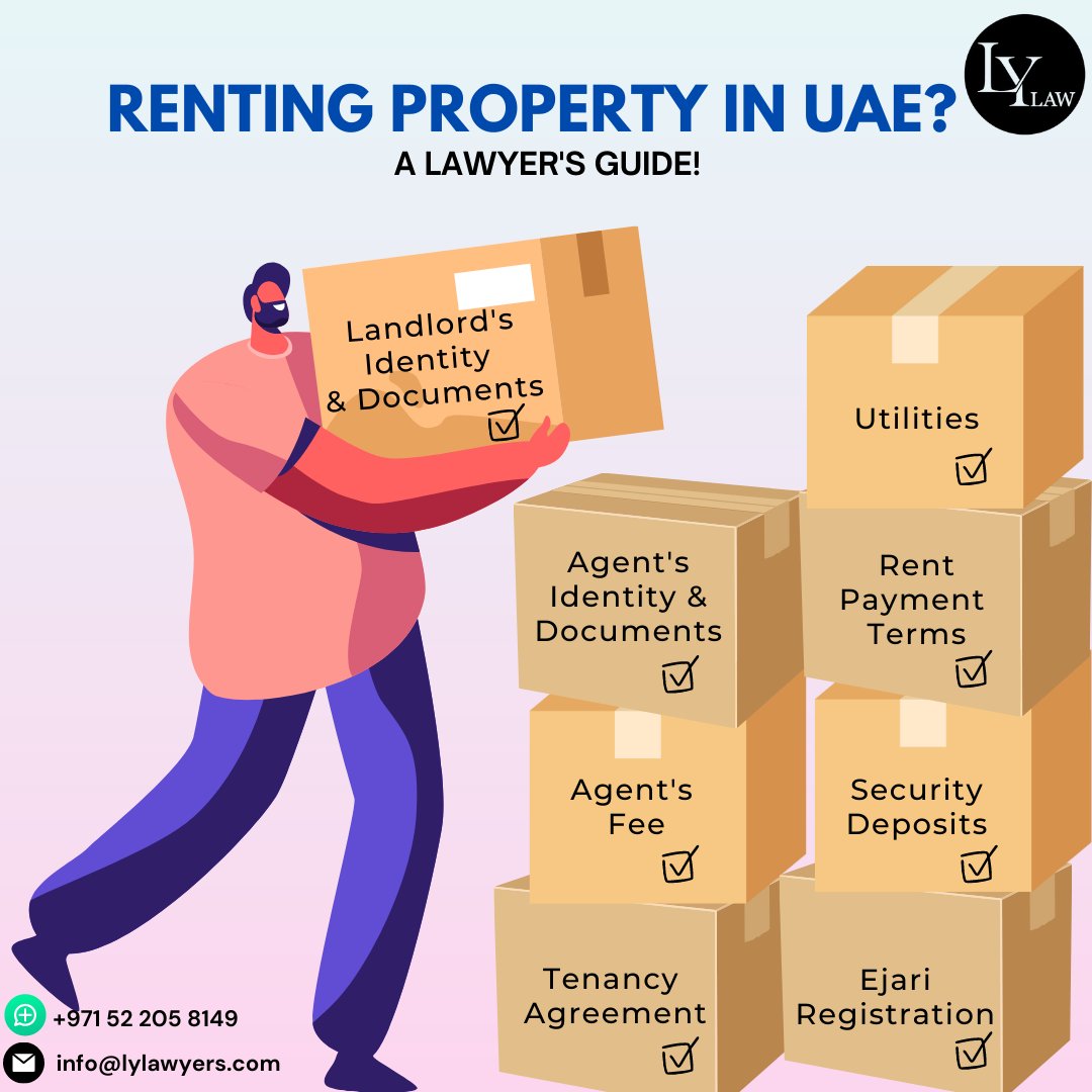 Renting Property in UAE - A Lawyer’s Guide! 

#lylaw #ludmilayamalova #propertyrental #propertyrentals #homerent #homerentals #homerental #lawupdates #uae #uaehome #uaehouses #renting #identity #document #movinghouse #movingday #legalnews #legaladvice #legal #legalupdates