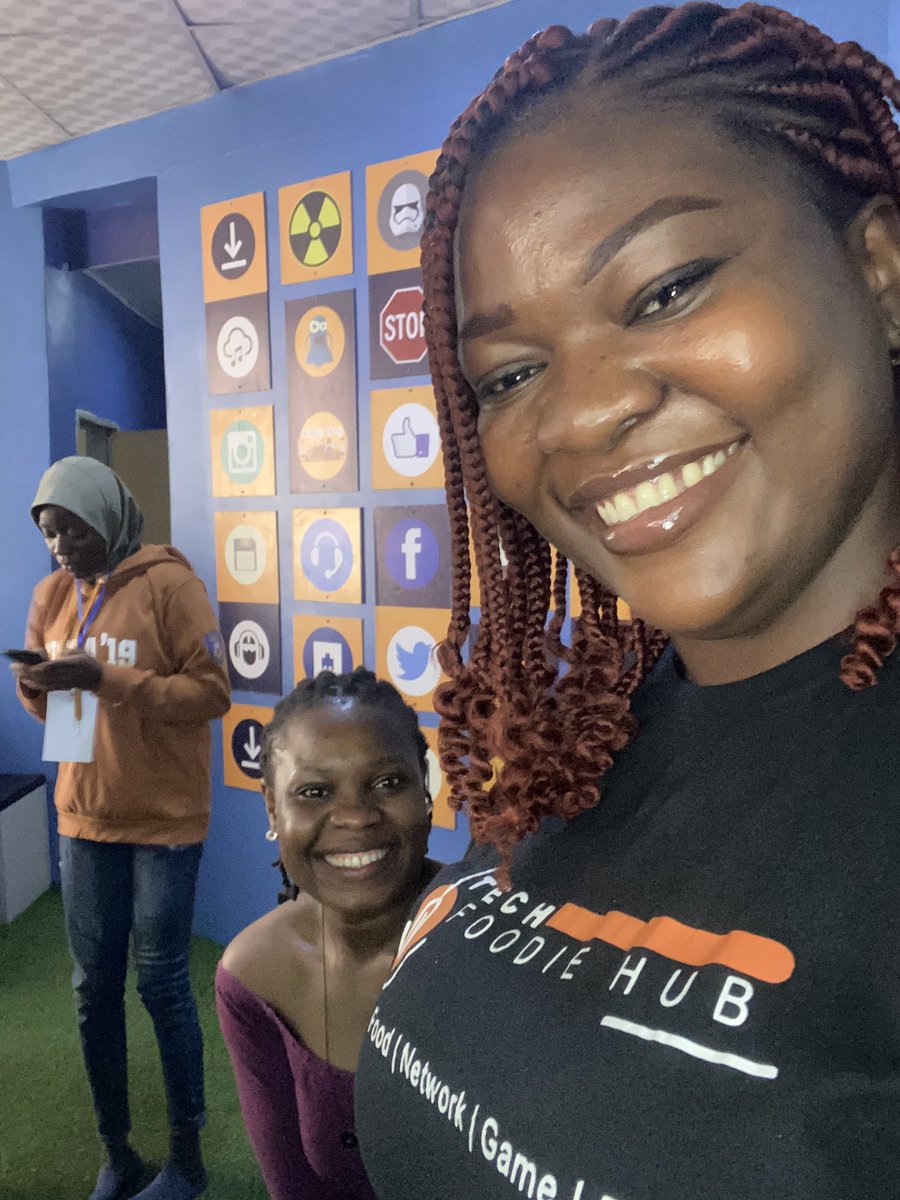 Currently twinning with @OnyeukwuAjah at the launch of <a href="/WTMKaru/">Women Techmakers Karu</a> in partnership with <a href="/AiivonHub/">Aiivon Hub</a> <a href="/scaabuja/">SCA_Abuja</a> <a href="/InterswitchGRP/">Interswitch Group</a> 
#WTMKaru #shecodeafricaabuja #wtmkaruabuja #wtm #iwd2023 #daretobe #launch #Interswitch