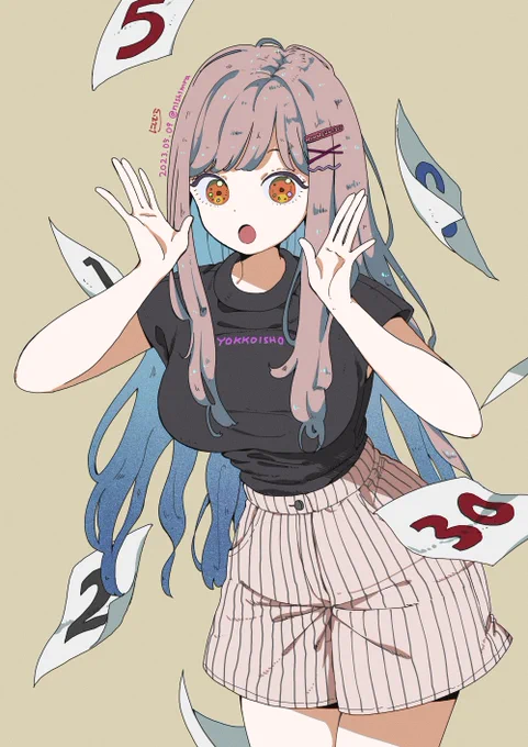 かわいい女の子描いてます! 宜しくお願い致します  #1日でフォロワー何人増えるかチャレンジ
