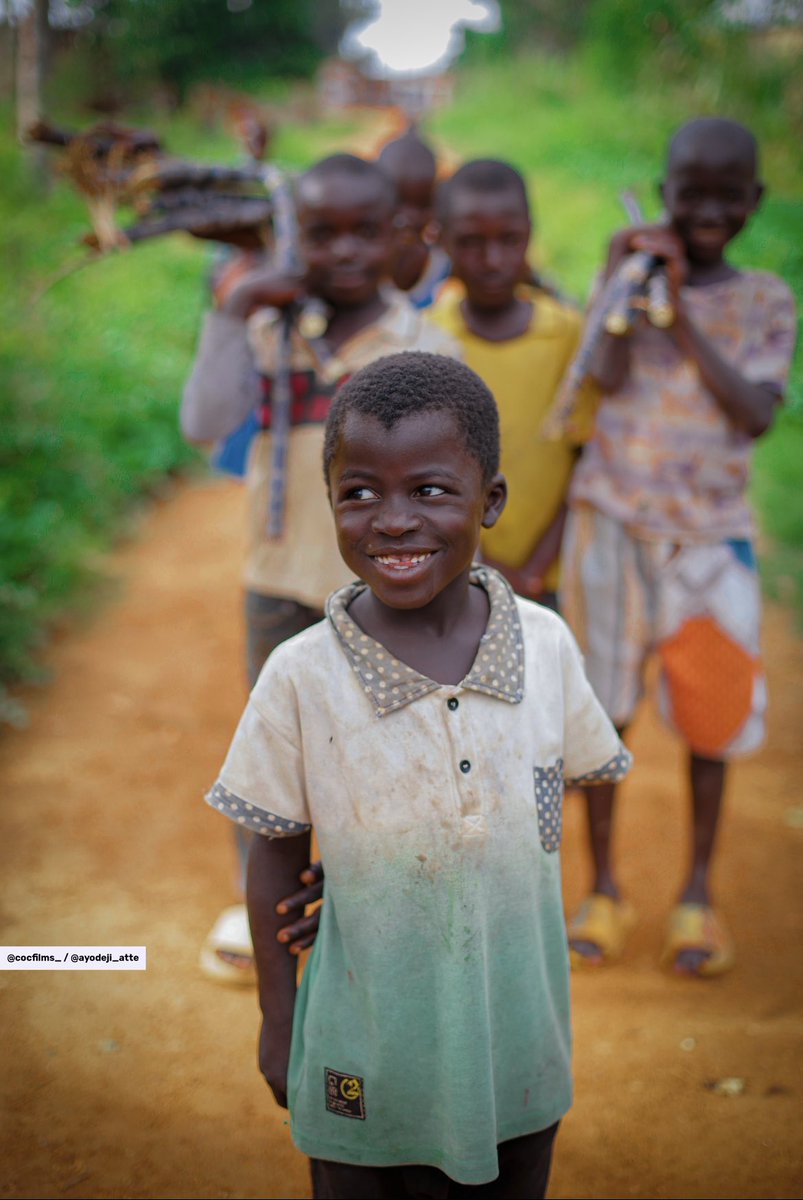 deji_atte's tweet photo. Children are like buds in a garden and should be carefully and lovingly nurtured, as they are the future of the nation and the citizens of tomorrow. Only through right education can a better order of society be built up. The children of today will make the world of tomorrow.

I would have talked about the children in these slides of pictures but I met them randomly happy on the street of NOK in Kaduna state during one of our visit to unpopular places in Nigeria with 

They were happy to see us and even offered us sugar cane

It was closing hour so we can’t judge if they are school bound kids or not

But, they can still be treated better, with provisions of basic hygiene such as putting on footwears and all. 

Bottom line: be committed to assisting kids on the street when you see them and can see that they need one or two things. Some of those things could also be advise and caution. 

#happychildrensday #may27